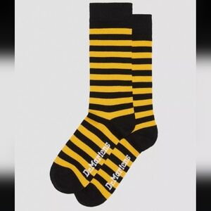 Dr. Martens Thin Stipe Organic Cotton Blend Socks M/L